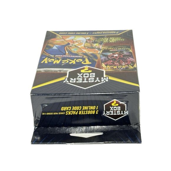 Pokémon TCG Mystery Box Walmart Hanger – 3 Booster Packs SEALED! Chase Cards? - Picture 4 of 8